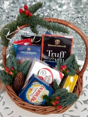Cheese & Choco Gift Basket Delivery Photo 1 Cheese & Choco Gift Basket Delivery Photo Ukraine 1