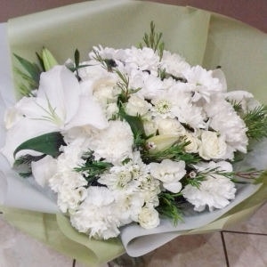 Белая Свежесть букет 2 Белая Свежесть заказ 2
