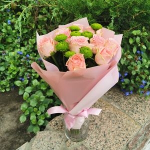 11 Рожевих Троянд 4 11 Рожевих Троянд фото 4