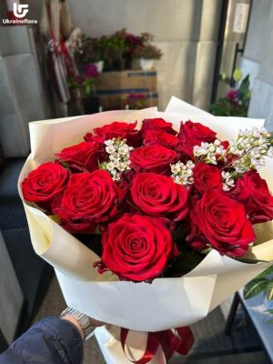 Червона Пристрасть букет фото доставки 4 Червона Пристрасть букет фото доставки Україна 4
