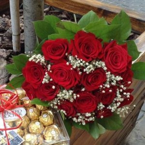 Червона Пристрасть букет 2 Червона Пристрасть букет фото 2