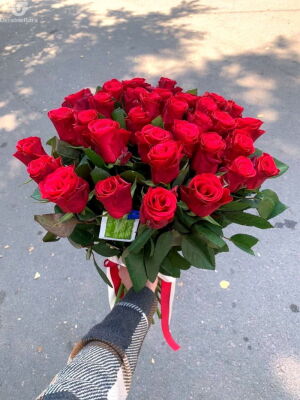 35 Red Roses Photo Delivery  3 35 Red Roses Photo Delivery Ukraine 3