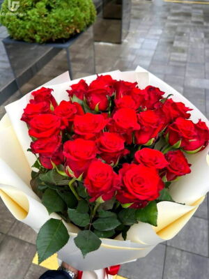 21 Red Roses Photo Delivery  2 21 Red Roses Photo Delivery Ukraine 2