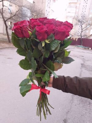 21 Red Roses Photo Delivery  5 21 Red Roses Photo Delivery Ukraine 5