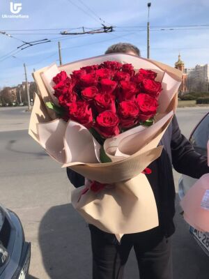 21 Red Roses Photo Delivery  6 21 Red Roses Photo Delivery Ukraine 6