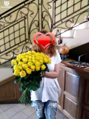 51 Желтая Роза Доставка 1 51 Желтая Роза Доставка Украина 1
