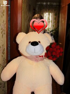 Giant Teddy Bear Photo Delivery  4 Giant Teddy Bear Photo Delivery Ukraine 4