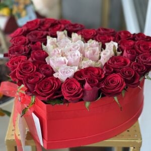 Roses in Heart Box 3 Roses in Heart Box photo  3
