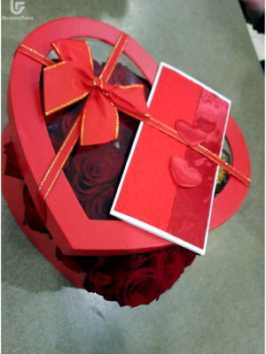 Шоколад и Розы Коробка фото доставки  3 Шоколад и Розы Коробка фото доставки Украина 3