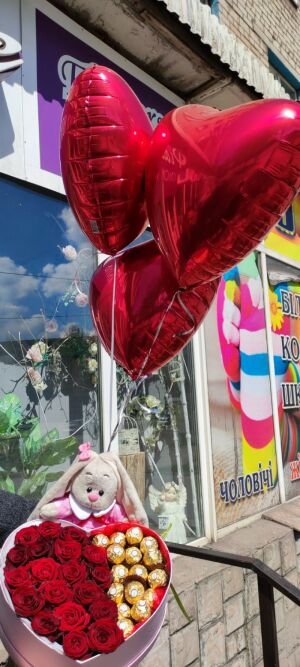 Шоколад и Розы Коробка 3 Шоколад и Розы Коробка фото 3