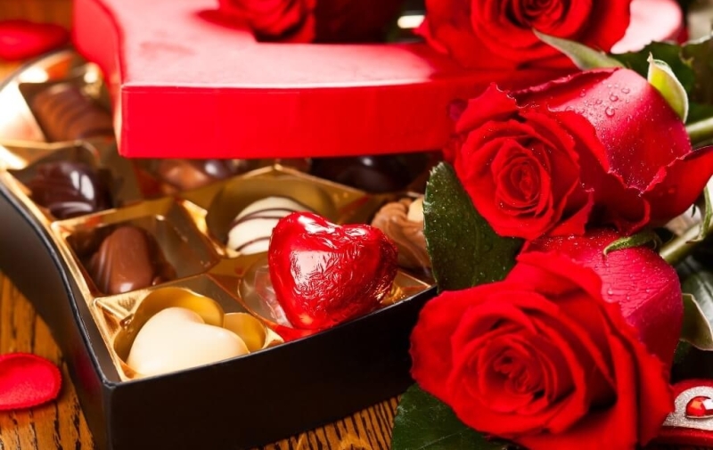 Gifts with chocolate in Ukraine