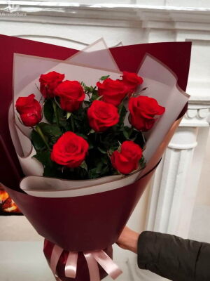 9 Red Roses Photo Delivery Ukraine 22