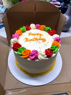 Happy Birthday Cake Photo Delivery Ukraine 3