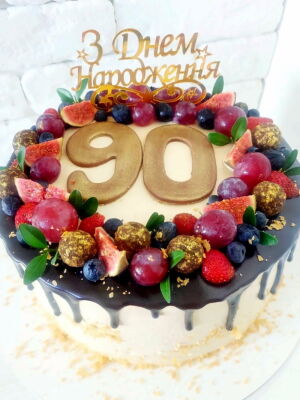 Happy Birthday Cake Photo Delivery Ukraine 9