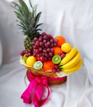 Double Joy Fruits Gift Basket photo 2