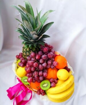 Double Joy Fruits Gift Basket photo 3