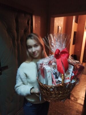 Chocolately Yours Gift Basket photo 2