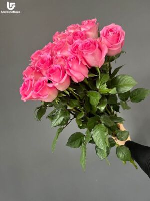 19 Розовых Роз Фото Доставки Украина 1