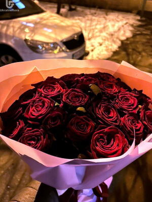 19 Red Roses Photo Delivery Ukraine 1