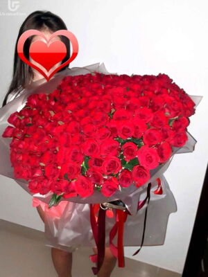 101 Red Roses Photo Delivery Ukraine 4