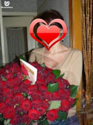 101 Red Roses Photo Delivery Ukraine 7