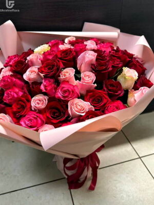 51 Мікс Троянд фото доставки Україна 2
