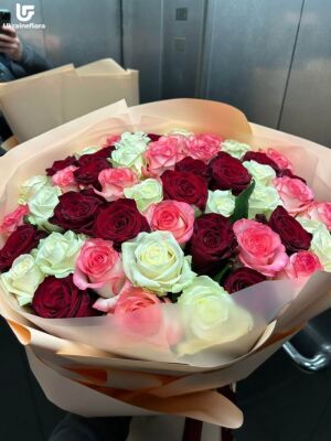 51 Мікс Троянд фото доставки Україна 4