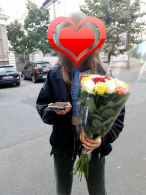 Bright Roses Heart Photo Delivery Ukraine 7