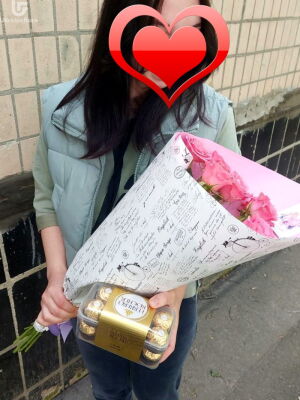 Рожеві троянди по 5 штук фото доставки Україна 6