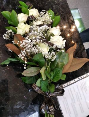 Букет Слезы на Глазах белый фото 2