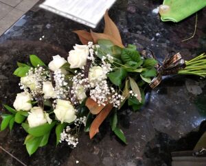 Букет Слезы на Глазах белый фото 3