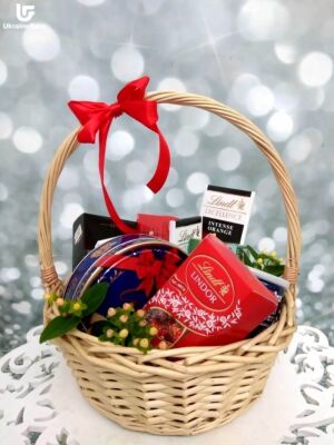 Xmas Greetings Gift Basket Delivery Photo Ukraine 1