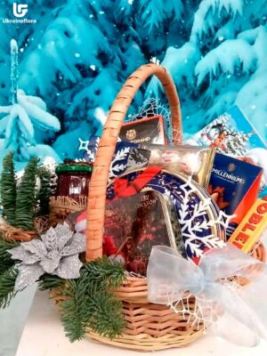 Супер Подарочная корзина доставка фото Украина1