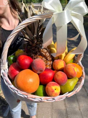 Привіт з Тропіків кошик  фото доставки Україна 2