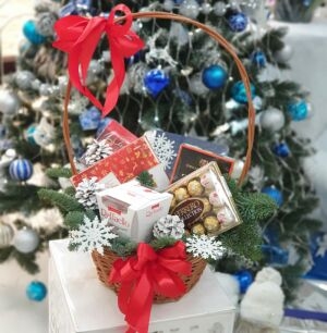 Holiday Chocolate Basket photo 2
