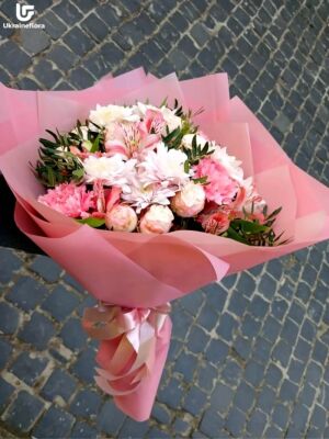Pink Bouquet Photo Delivery Ukraine 11
