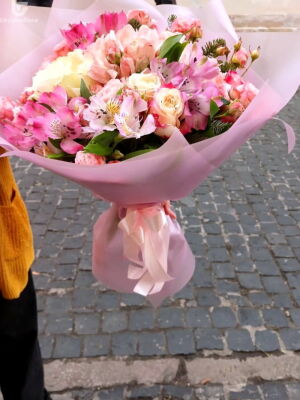 Pink Bouquet Photo Delivery Ukraine 7